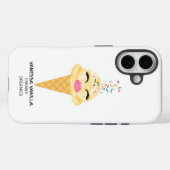 IPHONE-Hülle Vanessa Vanilla Case-Mate iPhone Hülle (Rückseite (Horizontal))