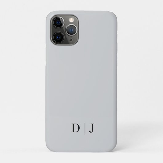 iPhone-Hüllen Mittelgrau  Case-Mate iPhone Hülle (Rückseite)