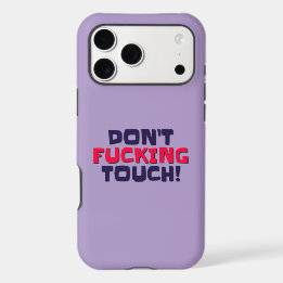 iPhone-Hüllen nicht berühren!