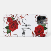 iPhone Hüllen Rote Rose Mama (Rückseite (Horizontal))