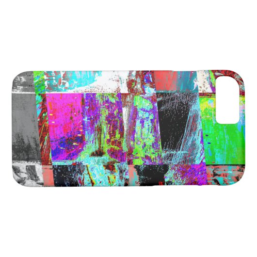 iPhone / iPad Case – Abstract Grid (Rückseite (Horizontal))