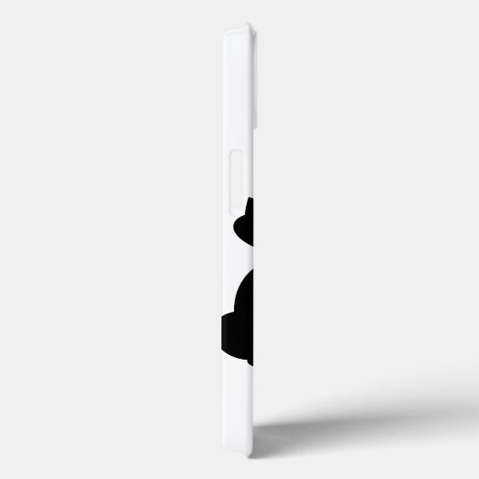 iPhone/iPad Case Cat Zeichnend (Rückseite / Rechts)