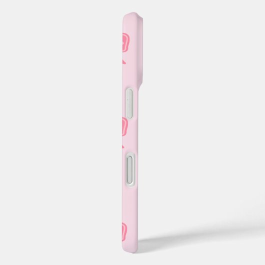 iPhone / iPad case Cute Pink Bows and Hearts Coque (Rückseite / Rechts)