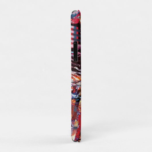 iPhone / iPad Case – Fragmented Pulse (Hinten/Rechts)