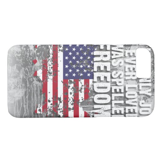 iPhone / iPad Case – Freedom Job (Rückseite (Horizontal))