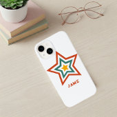 iPhone/iPad Case with Boho Groove Star and Custom