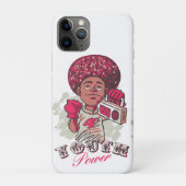iPhone / iPad Case – YOUTH Power Afro & Boombox (Rückseite)