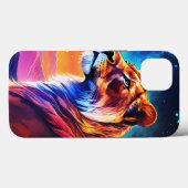 iPhone / iPad caseLioness Under Starry Sky Futuris Case-Mate iPhone Hülle (Rückseite (Horizontal))