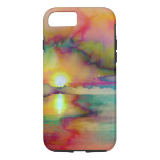 iPhone/iPad Fall/Aquarell-Sonnenuntergang Case-Mate iPhone Hülle