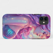 iPhone/iPad Fall Mermaid Mythical Sea Creature Case-Mate iPhone Hülle (Rückseite (Horizontal))
