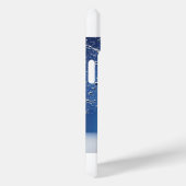 iPhone/iPad-Fall mit Blauer Flüssig-Blase-Muster Case-Mate iPhone Hülle (Rückseite / Rechts)