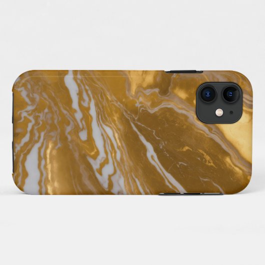iPhone/iPad-Fall mit Luxus-Gold-Marble Case-Mate iPhone Hülle (Rückseite (Horizontal))