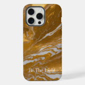 iPhone/iPad-Fall mit Luxus-Gold-Marble iPhone Hülle (Rückseite)