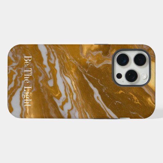 iPhone/iPad-Fall mit Luxus-Gold-Marble iPhone Hülle (Rückseite (Horizontal))