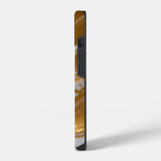 iPhone/iPad-Fall mit Luxus-Gold-Marble iPhone Hülle (Linke Seite)