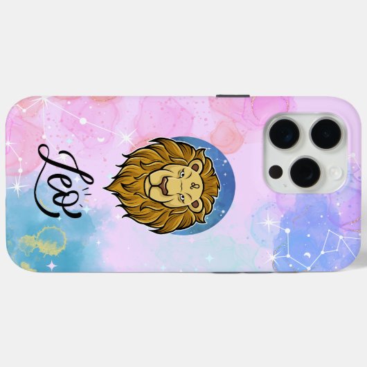 iPhone / iPad Fall Zodiac Leo Case-Mate iPhone Hülle (Rückseite (Horizontal))