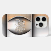 iPhone/iPad Gehäuse aus gebürstetem Stahl Case-Mate iPhone Hülle (Rückseite (Horizontal))