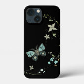 iPhone / iPad Gehäuse Black Velvet Moth Case-Mate iPhone Hülle (Rückseite)