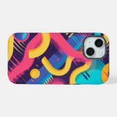 iPhone/iPad-Gehäuse der 80er Jahre iPhone 15 Hülle (Rückseite (Horizontal))