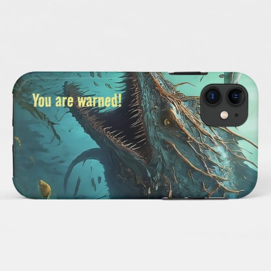 iPhone/iPad-Gehäuse des Ocean Monster Case-Mate iPhone Hülle (Rückseite (Horizontal))