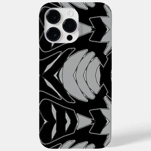 iPhone / iPad Gehäuse, Ein lebendiges schwarzes Fa Case-Mate iPhone Hülle (Rückseite)