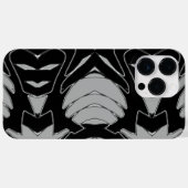 iPhone / iPad Gehäuse, Ein lebendiges schwarzes Fa Case-Mate iPhone Hülle (Rückseite (Horizontal))