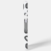 iPhone / iPad Gehäuse, Ein lebendiges, weißes und Case-Mate iPhone Hülle (Rückseite / Links)