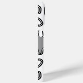 iPhone / iPad Gehäuse, Ein lebendiges, weißes und Case-Mate iPhone Hülle (Rückseite / Rechts)