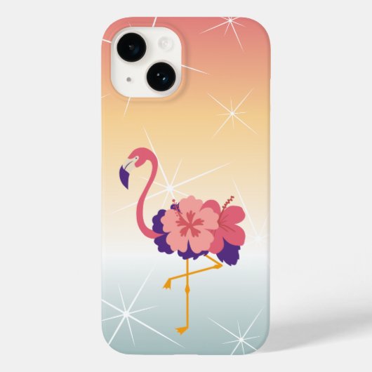 iPhone / iPad Gehäuse Flamingo Sunset Collection Case-Mate iPhone Hülle (Rückseite)