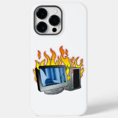 iPhone/iPad-Gehäuse für Computer mit Feuer Case-Mate iPhone Hülle (Rückseite)