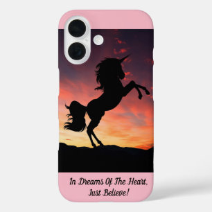 iPhone/iPad-Gehäuse für Einhorn-Silhouette iPhone 16 Hülle