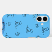 iPhone/iPad-Gehäuse für Hunde und Paw Case-Mate iPhone Hülle (Rückseite (Horizontal))