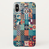 iPhone/iPad-Gehäuse für künstlerisches Gitter Case-Mate iPhone Hülle (Rückseite)