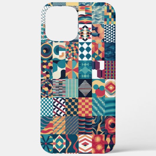 iPhone/iPad-Gehäuse für künstlerisches Gitter Case-Mate iPhone Hülle (Rückseite)