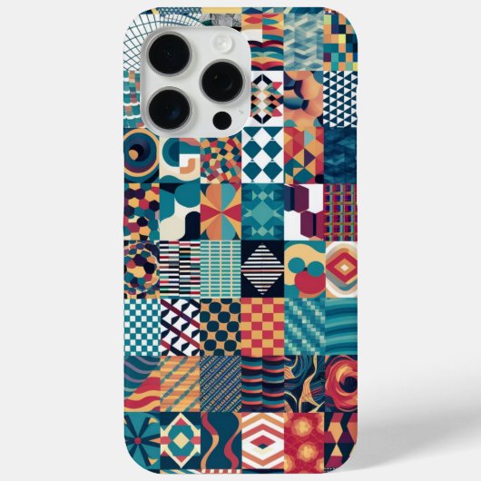 iPhone/iPad-Gehäuse für künstlerisches Gitter Case-Mate iPhone Hülle (Rückseite)