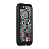 iPhone/iPad-Gehäuse für künstlerisches Gitter LifeProof iPhone Hülle (Hinten/Rechts)