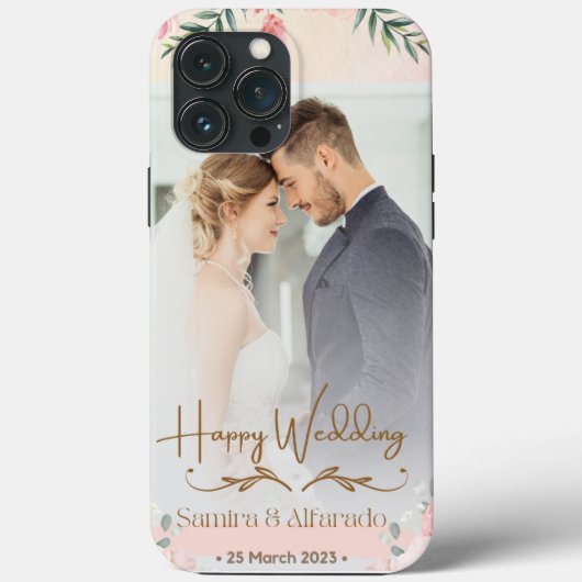 iPhone / iPad Gehäuse Hochzeit senden Bilder & Inf Case-Mate iPhone Hülle (Rückseite)
