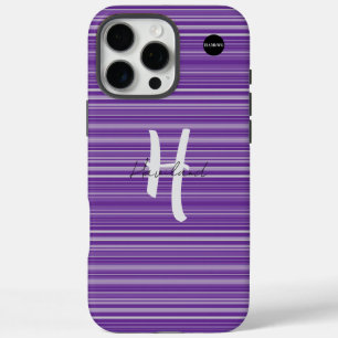 iPhone / iPad Gehäuse Lila Gradient HAMbyWG 16 Pro Max Hülle