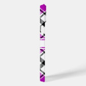 iPhone/iPad Gehäuse Lila Kariert HAMbWG Case-Mate iPhone Hülle (Rückseite / Rechts)