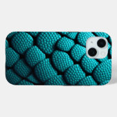 iPhone/iPad-Gehäuse mit aquamariner Skalierung Case-Mate iPhone Hülle (Rückseite (Horizontal))