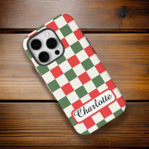 iPhone/iPad-Gehäuse mit personalisierter Checkerbo iPhone 16 Pro Hülle