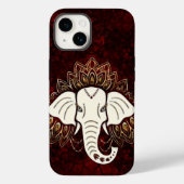 iPhone/iPad-Gehäuse mit weißem Elephant Case-Mate iPhone Hülle (Rückseite)