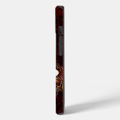 iPhone/iPad-Gehäuse mit weißem Elephant Case-Mate iPhone Hülle (Rückseite / Links)