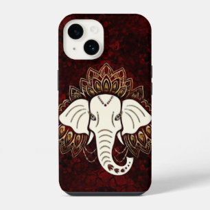 iPhone/iPad-Gehäuse mit weißem Elephant iPhone 14 Hülle