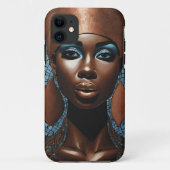 iPhone / iPad Gehäuse Mosaik Kupfer blau Case-Mate iPhone Hülle (Rückseite)