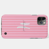 iPhone/iPad Gehäuse Pelletti Pink Streifen Case-Mate iPhone Hülle (Rückseite (Horizontal))