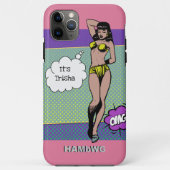 iPhone / iPad Gehäuse Rockabilly Babe HAMbWG Case-Mate iPhone Hülle (Rückseite)