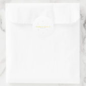 iPhone/iPad-Gehäuse Runder Aufkleber (Tasche)