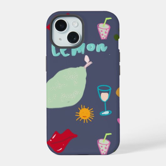 iPhone / iPad Gehäuse Sommervibes 15 Hülle (Rückseite)
