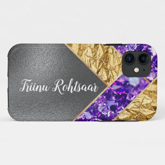 iPhone/iPad Gehäuse Sparkling Glitzer Silver Case-Mate iPhone Hülle (Rückseite (Horizontal))